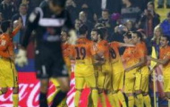 Video La Liga: Chiến thắng 4 sao của Barca ngay trên sân của Levante