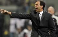 HLV Allegri thừa nhận AC Milan đã chiến thắng may mắn