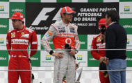 F1 - Brazilian GP: Kịch tính thủy chiến