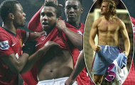 Anderson tái hiện khoảnh khắc vạch áo khoe cơ bụng của David Ginola
