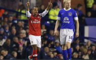 Arsenal chia điểm thất vọng với Everton
