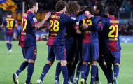 Barca đa “sát thủ”: 12 cầu thủ đã ghi bàn