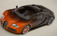 Bugatti Veyron vẽ nghệ thuật siêu ấn tượng