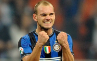 Sneijder tiến thêm 'một bước' về phía Man Utd