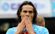 Napoli không để cho Cavani có thời gian nghỉ ngơi