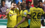 Video Bundesliga: Thi đấu thiếu người, Dortmund để thua 2-3 trước Wolfsburg