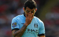 Man City trì hoãn việc gia hạn hợp đồng với Tevez