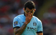 Tevez có nguy cơ bị đẩy khỏi Man City