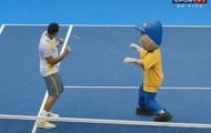 Video Gillette Federer Tour: Federer & Tsonga thi nhảy với Mascot ở Brazil