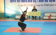 Khởi tranh giải võ cổ truyền Quân đội nhân dân Việt Nam mở rộng