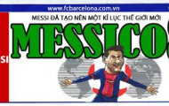 Ảnh biếm họa: Xung quanh chủ để Messi phá kỷ lục