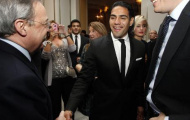 Thực hư câu chuyện 'chiếc khăn ăn' giữa Florentino Perez và Falcao