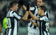 Video Coppa Italia: Chiến thắng tối thiểu của Juventus trước Cagliari