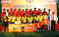 Kết thúc VCK giải bóng đá mini các doanh nghiệp đồng bằng sông Cửu Long lần 2 - 2012