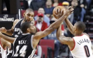 Damian Lillard cùng Blazers khuất phục San Antonio Spurs trên sân nhà