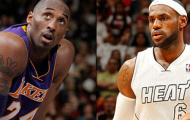 LeBron James và Kobe Bryant dẫn đầu cuộc bầu chọn cho All-Star Game 2013