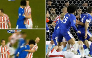 Fellaini bị phạt nặng vì cú 'thiết công đầu'