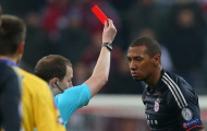 Jerome Boateng bị treo giò 2 trận ở Champions League