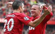 Ai bằng song sát Rooney - van Persie?