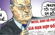 Ảnh biếm họa: Ngày tận thế của Real Madrid