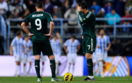 Malaga 3 - 2 Real Madrid: Giáng sinh buồn ở thủ đô