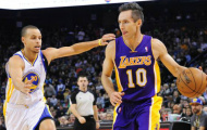 Steve Nash trở lại, Lakers vượt qua Warriors trong giờ đấu thêm