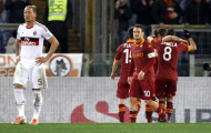 Milan thua thảm tại Roma: Không Tận thế, nhưng không còn thiên đường…
