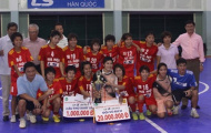 Futsal nữ Hà Nội giữ được ngôi vô địch