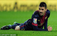 Chelsea ngã giá 12 triệu bảng cho David Villa