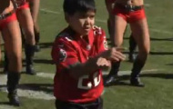 Video: Xem bước nhảy uyển chuyển của CĐV nhí Tampa Bay Buccaneers