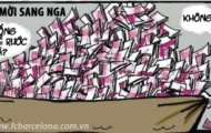 Ảnh biếm hoạ: Núi tiền không mua được Messi