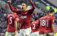 Cuộc đua 'song mã' Manchester: van Persie là sự khác biệt
