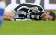 Juventus thở phào vì Marchisio không đứt dây chằng