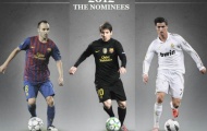 20 giờ tối nay, Lễ trao giải Quả bóng vàng FIFA 2012: Khi danh hiệu chỉ có một