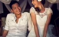 Rò rỉ ảnh cưới tinh nghịch của Jennifer Phạm