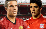 3 ngày trước trận derby nước Anh: Persie vs Suarez - Ai hơn ai?