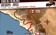 Video Dakar Rally 2013: Tổng hợp chặng 4 - Cao nguyên hùng vĩ thử thách chặng Dakar Rally