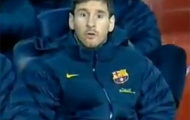 Messi tròn mắt, “ngứa” nghề trước pha bỏ lỡ của Villa