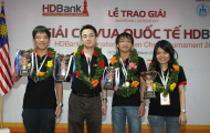 Giải cờ vua quốc tế mở rộng - Cúp HD Bank 2013: Đủ mặt anh tài