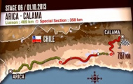 Video Dakar Rally 2013: Tổng hợp chặng 6