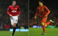 Robin van Persie vs. Luis Suarez: Súng bắn tỉa & Khẩu đại liên