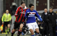 Bị Sampdoria cầm chân, Milan lỡ cơ hội vượt qua Roma