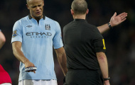 Kompany nguy cơ bị treo giò 3 trận dù Man City có kháng án