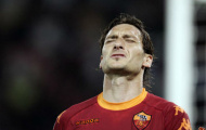 Totti tiếp tục 'ngồi chơi' vì chấn thương