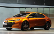 Cận cảnh hình dáng Toyota Corolla của tương lai