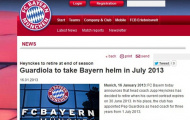 Từ chối Man City, Guardiola chính thức dẫn dắt Bayern từ mùa tới