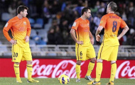 Cơn địa chấn Real Sociedad 3-2 Barcelona: Lại là câu chuyện chàng David