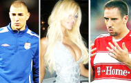 Ribery và Benzema mất nghỉ Hè vì gái gọi