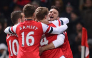 Chấm điểm Arsenal 5-1 West Ham: 'Pháo thủ' gầm vang với cảm hứng Wilshere
