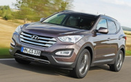 Santa Fe 2013 vượt qua Mercedes về an toàn